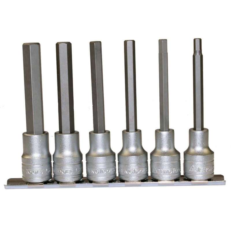 6PC 1/2inch Drive Long Hex Socket Set