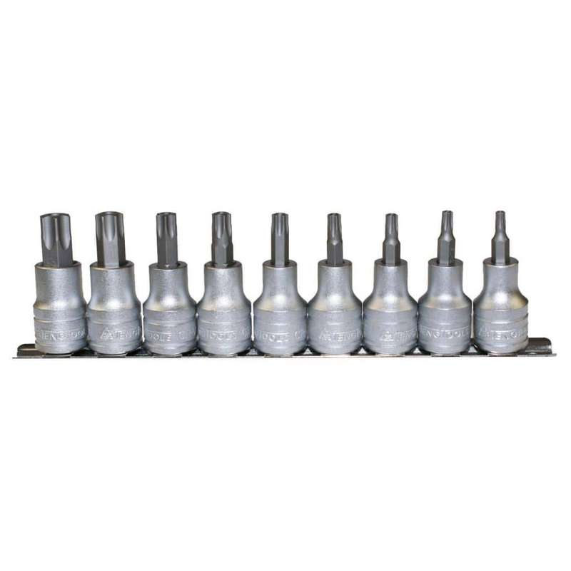 9PC 1/2inch Drive Tpx Bit Socket Set
