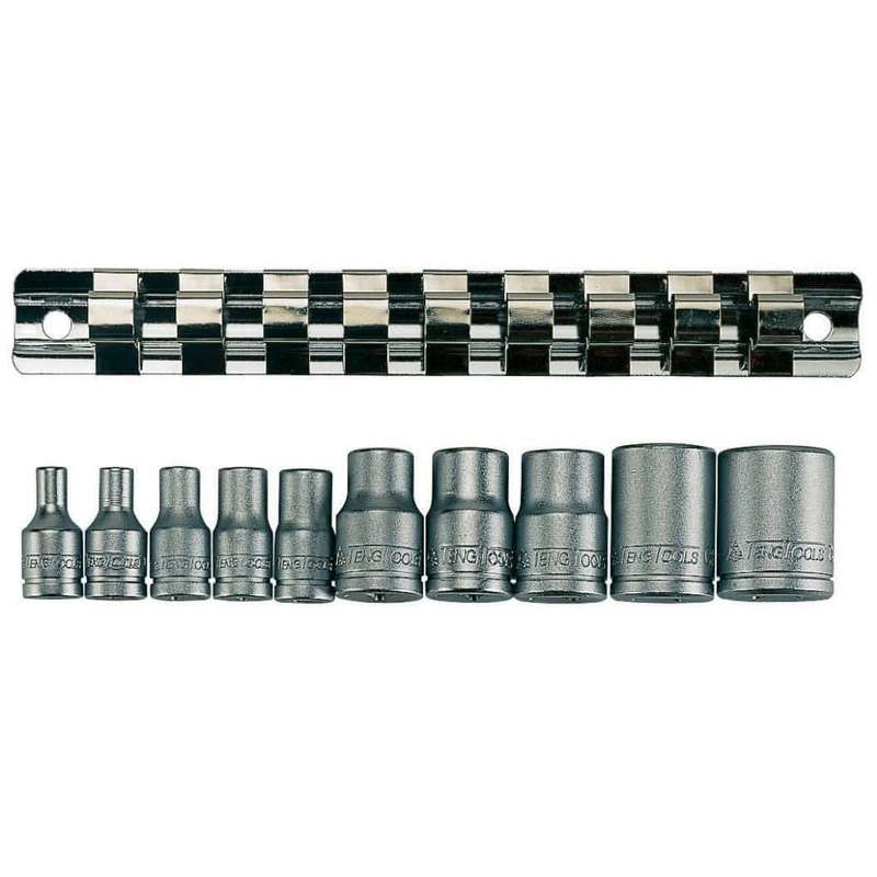 10PC 1/4inch & 3/8inch Drive TX-E Socket Set