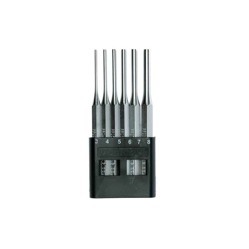 6PC Parallel Pin Punch Set