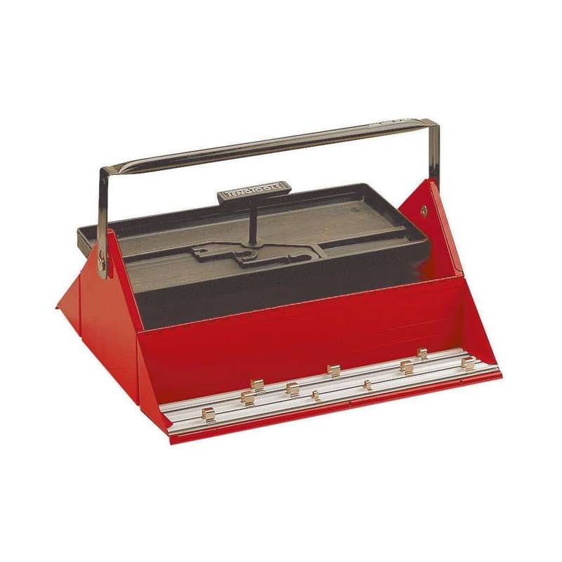 Barn Style Tool Box With Socket Clips