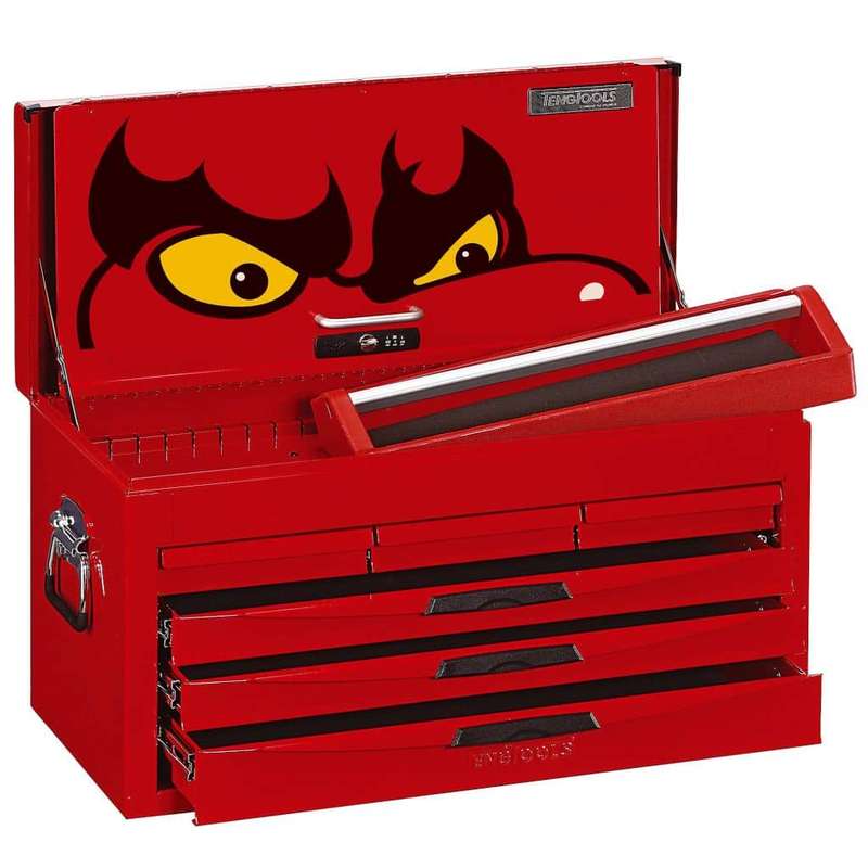 6 Drawer 8 Series Top Box With Ball Bearing Slides
