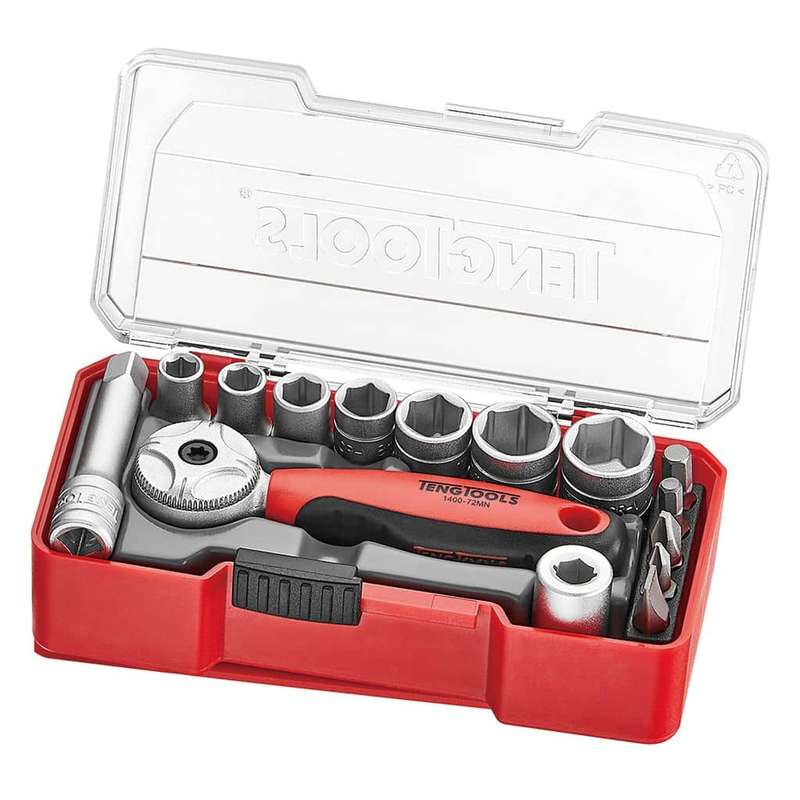 15PC 1/4Inch drive socket set in TJ case