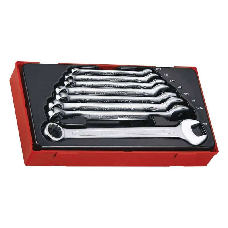 8PC AF Combination Spanner Set
