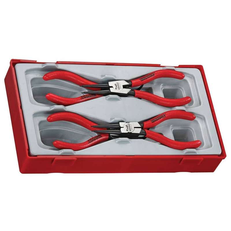 4PC 5inch Circlip Plier Tray