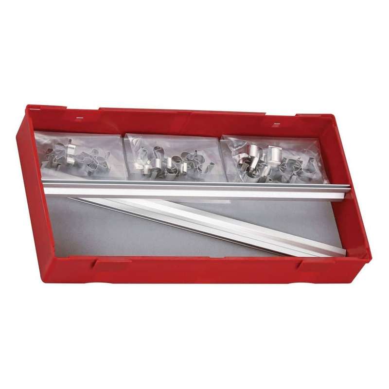 32PC Clip Rail Set Tray