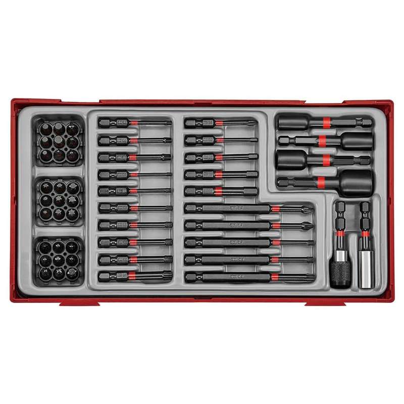 53PC 1/4 Inch Drive Impact Bit Set