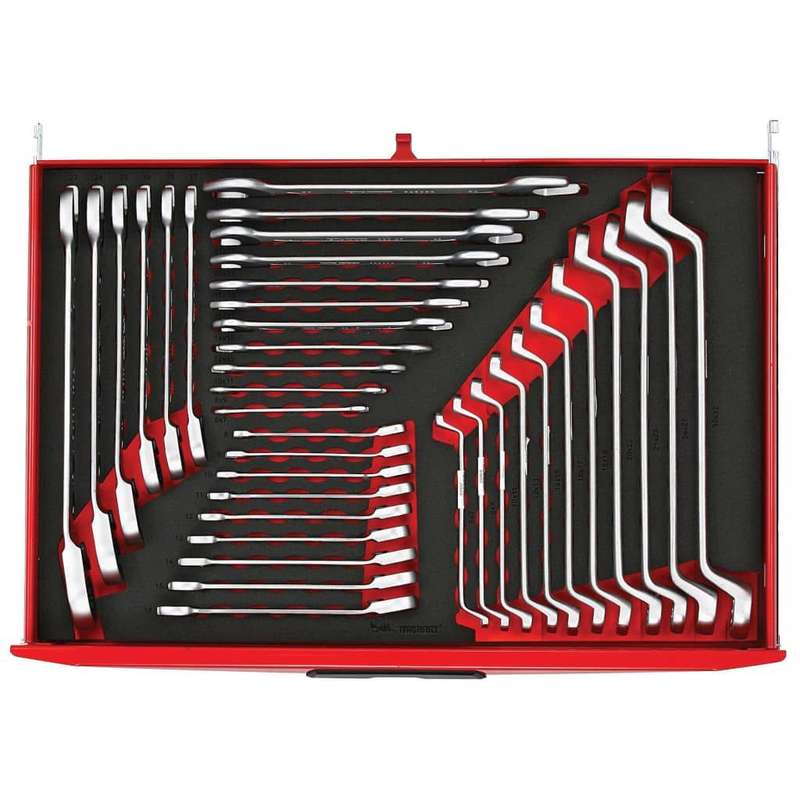 37PC Metric Spanner Set in EVA Foam
