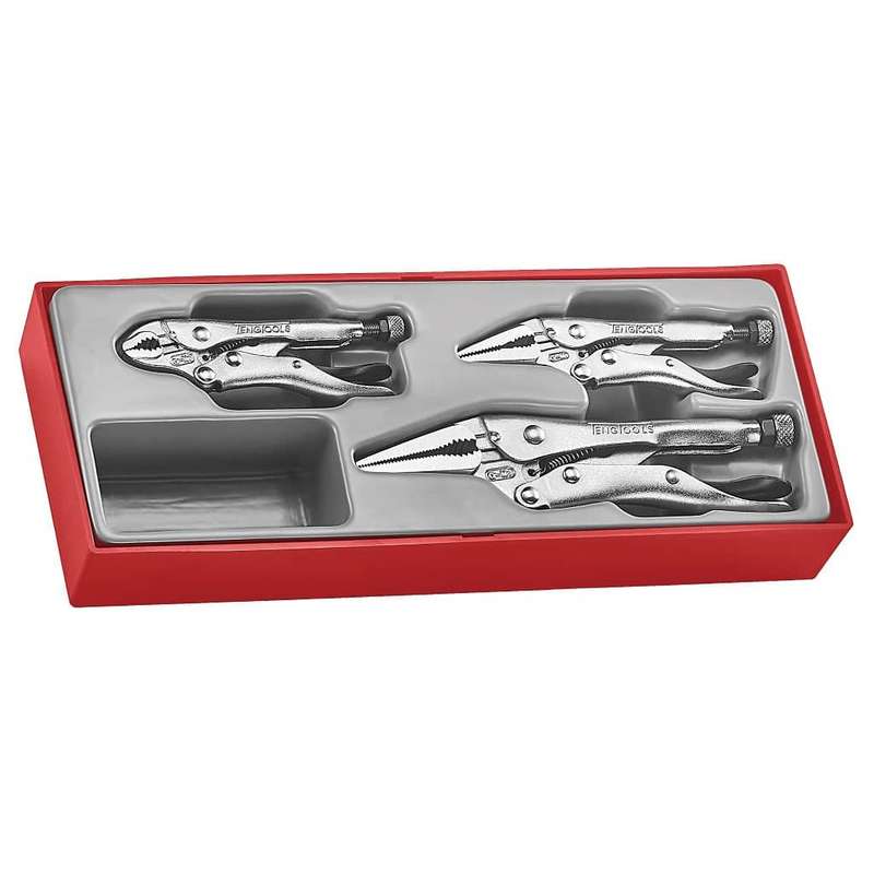 3PC Vice Grip Plier Set
