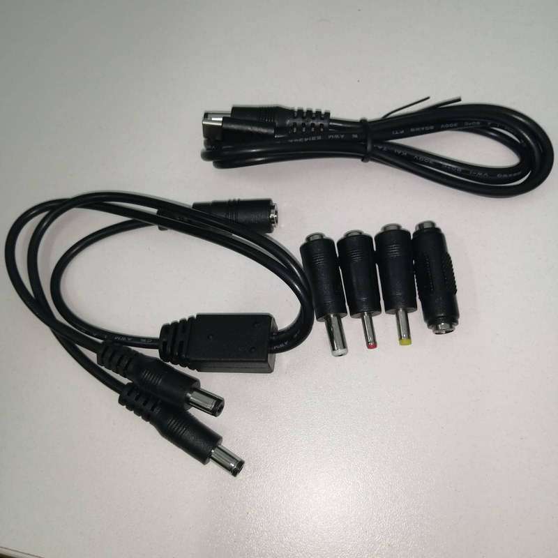 Red-E - Type-C to 5.5mm 12V DC Cable, splitter and accessories