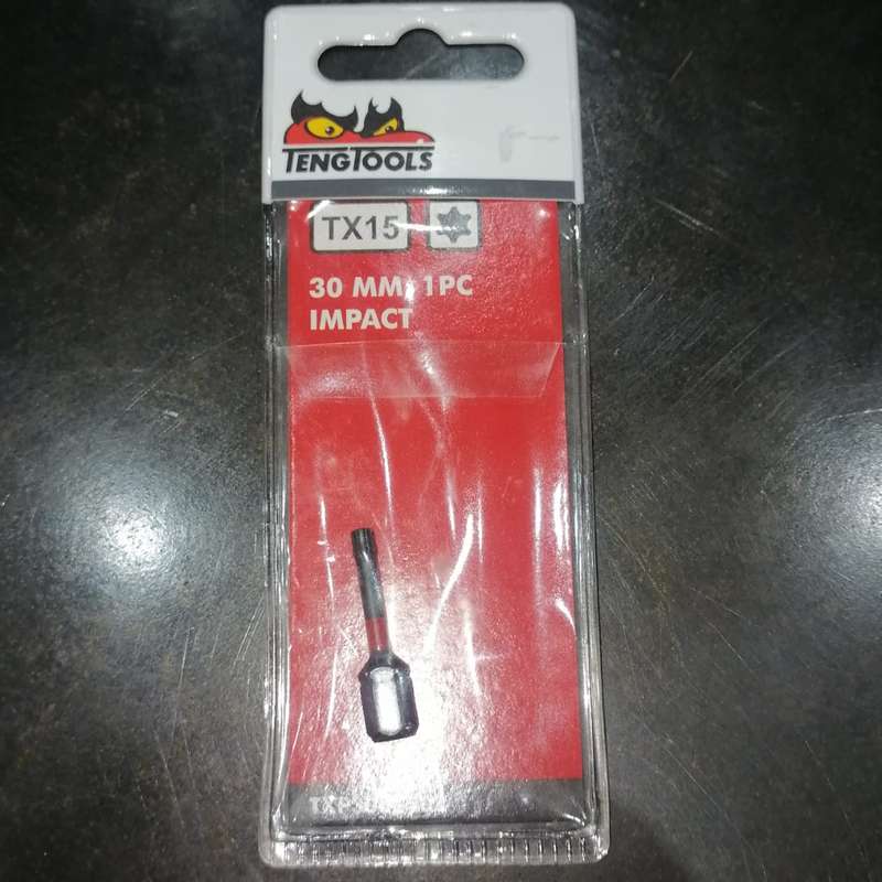 1/4inch TX IMPACT BITS 30MM TX15 1 PC