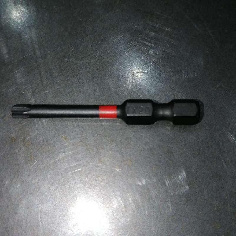 1/4inch TX IMPACT BITS 50MM TX20 1 PC
