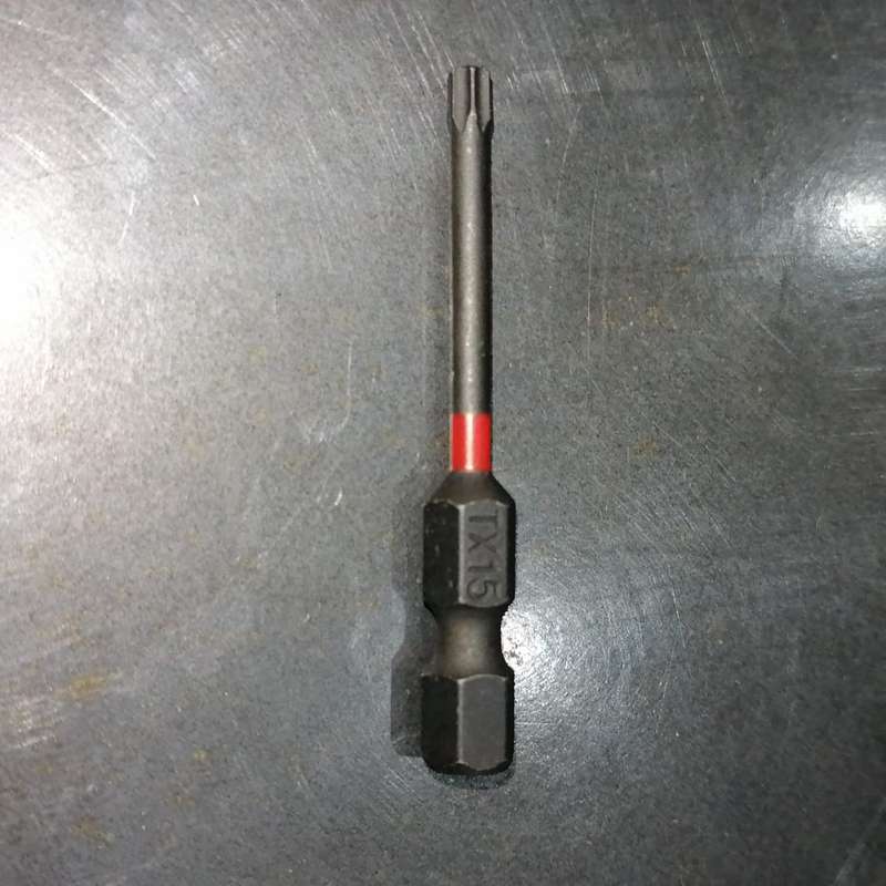 1/4inch TX IMPACT BITS 50MM TX15 1 PC