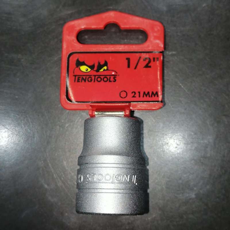 1/2inch Drive 6 Point Socket 21mm