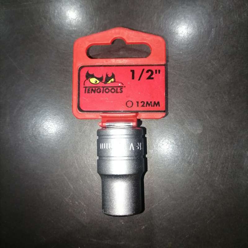 1/2inch Drive 6 Point Socket 12mm