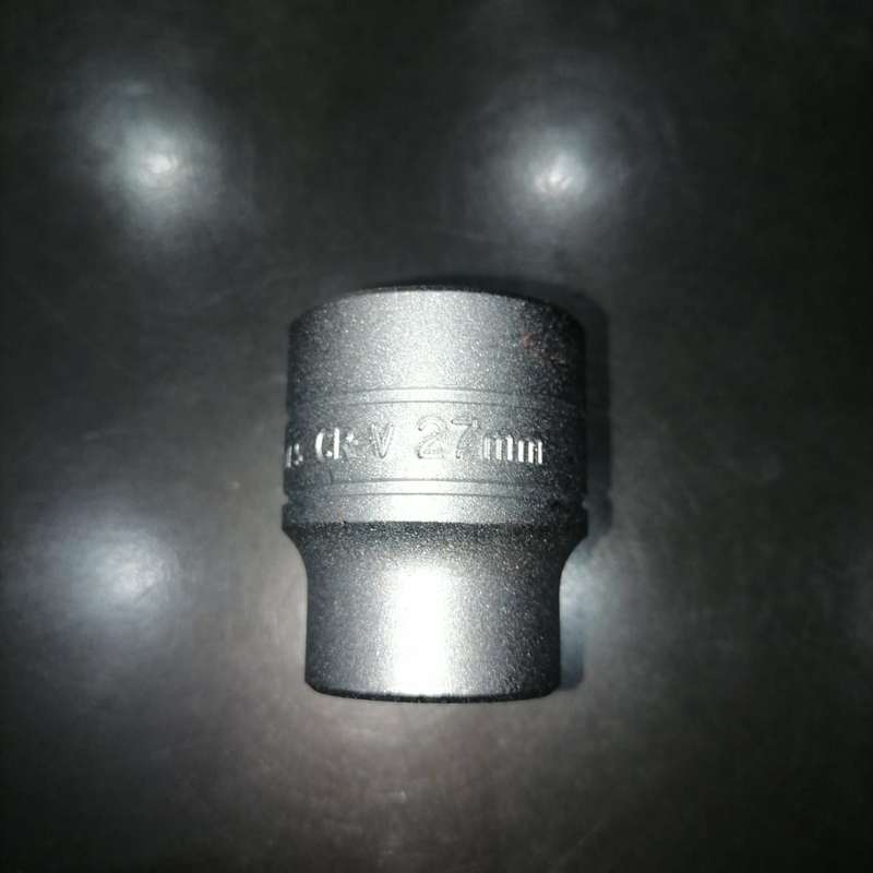 1/2inch Drive 6 Point Socket 27mm