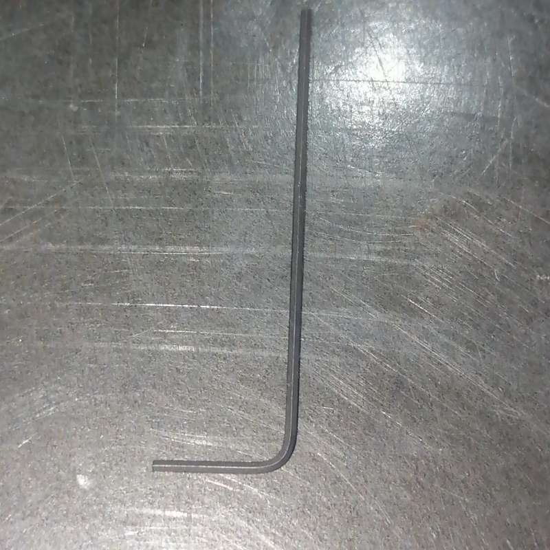 1PC Hex / Allen Key 10X38 0,9MM