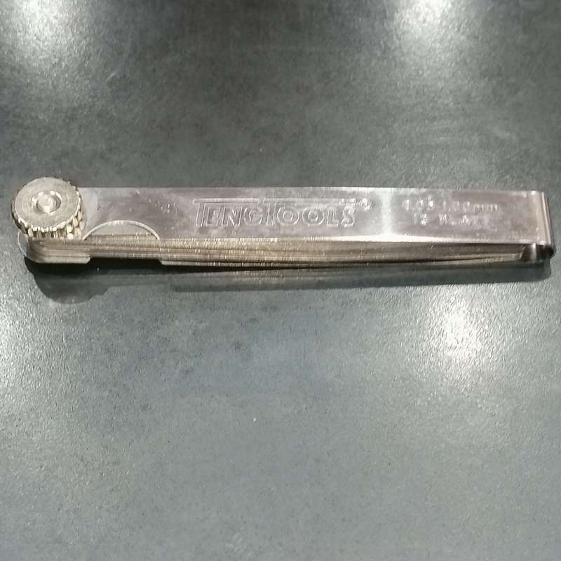 13PC Feeler Gauge 100mm 0,05-1,0mm