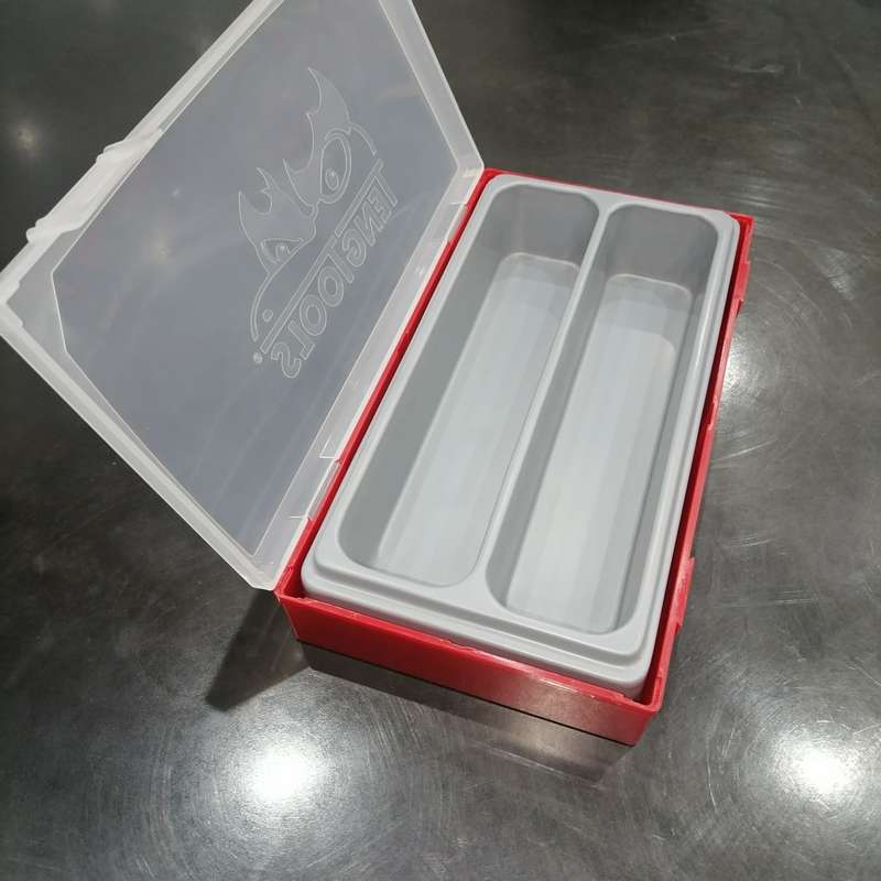 Empty TC Tray 2 Space