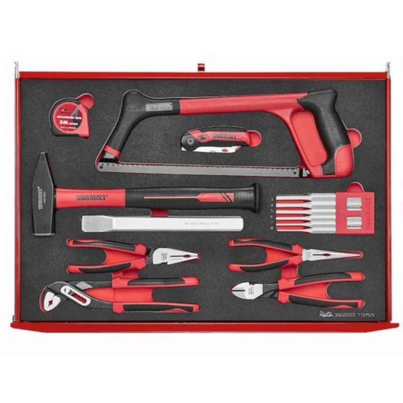 174PC Roller Cabinet Tool Kit with EVA Foam Inserts