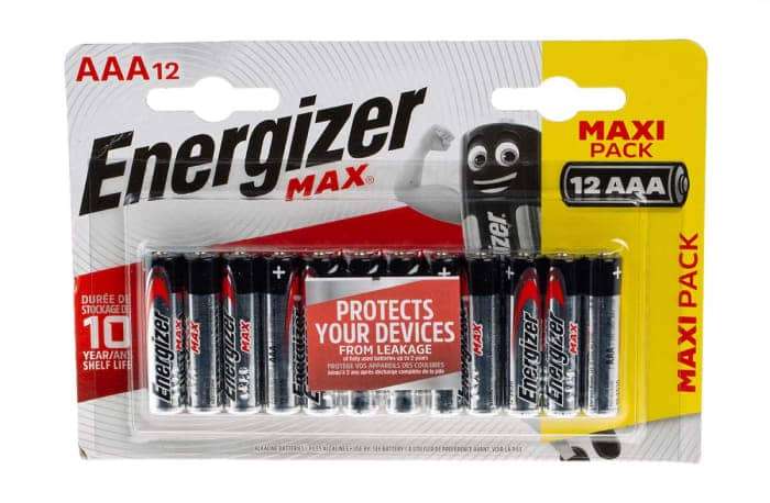 Energizer Max: AAA - 12 Pack