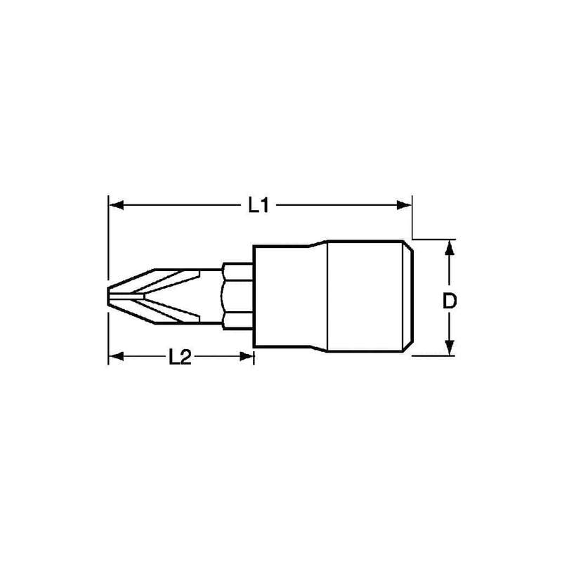 1/4inch Drive PZ3 Socket