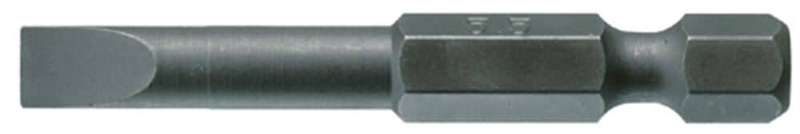 3PC 1/4"Hex 0.6X3.5MM Flat Bit 50MM