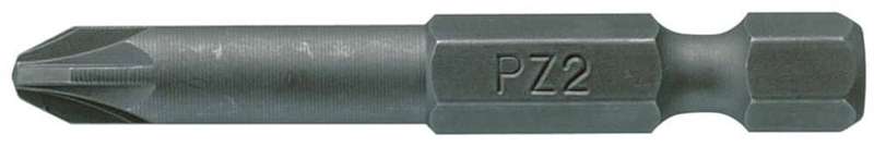 3 Piece 1/4"Hex #03 Pozi Bit 50MM