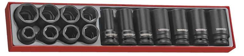 15PC 3/4'' Drive Impact Socket Set