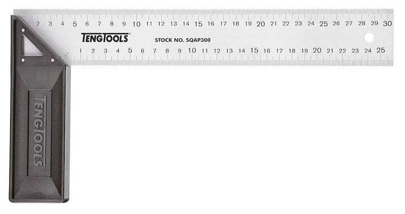 Try Square Aluminium Base 250MM