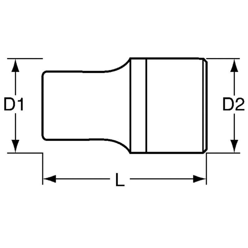 1/4inch Drive TX-E6 Socket