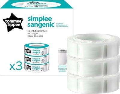 Tommee Tippee - Sangenic Simplee Cassette 3pk