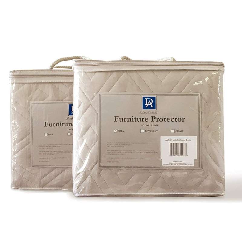 Cream (BEIGE) 2 SEATER COUCH COVER