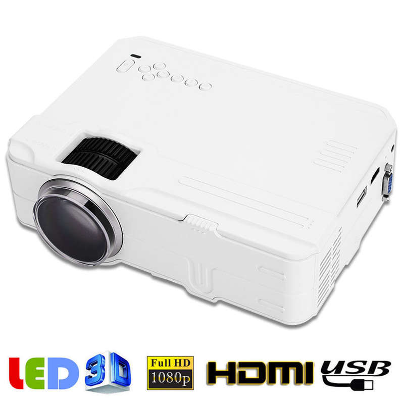 Video Projector Multimedia Projector LED Home Theater Home HD Projector 3D Bluetooth Office TV