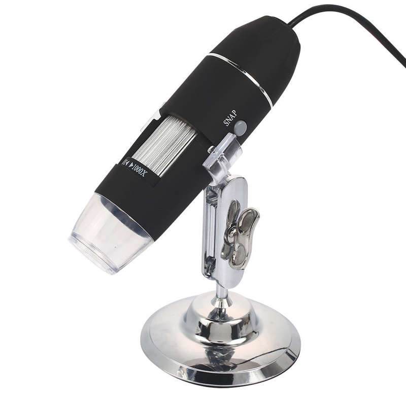 Endoscope Electronic Microscope Portable 1000X 8*Led Jewelry Appraisal Bioresearch Digital Micros...