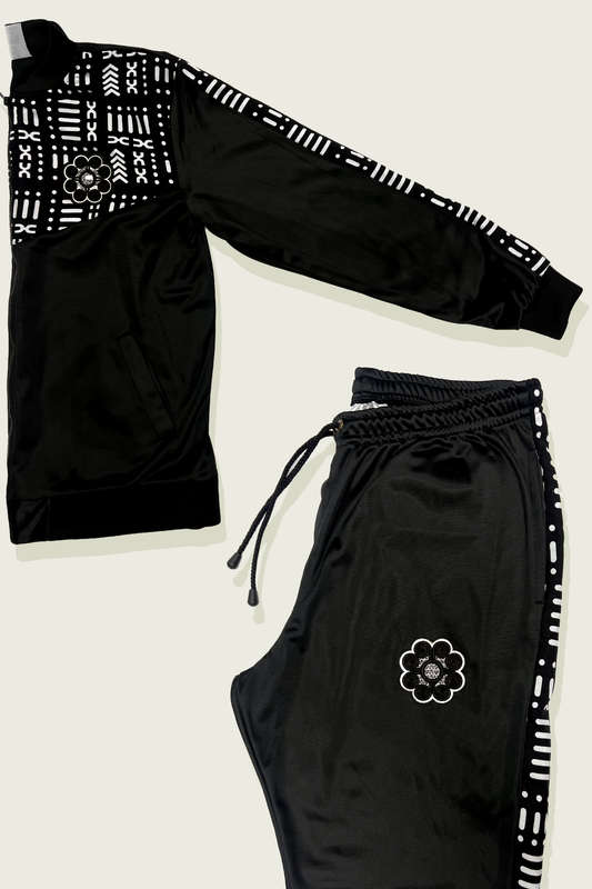 Women's - Nozilu Black Tracksuit Set