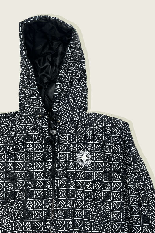 Bogolan Winter Hoodie Jacket