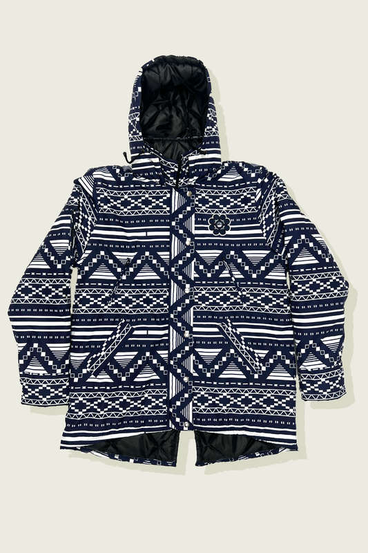 Berani Navy Winter Parka Jacket