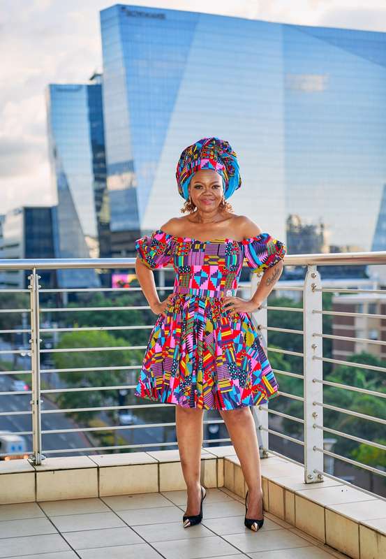 Ladies - Rhandzu Off Shoulder Dress
