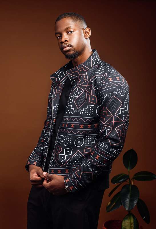 Men's Mudcloth Kono Jacket
