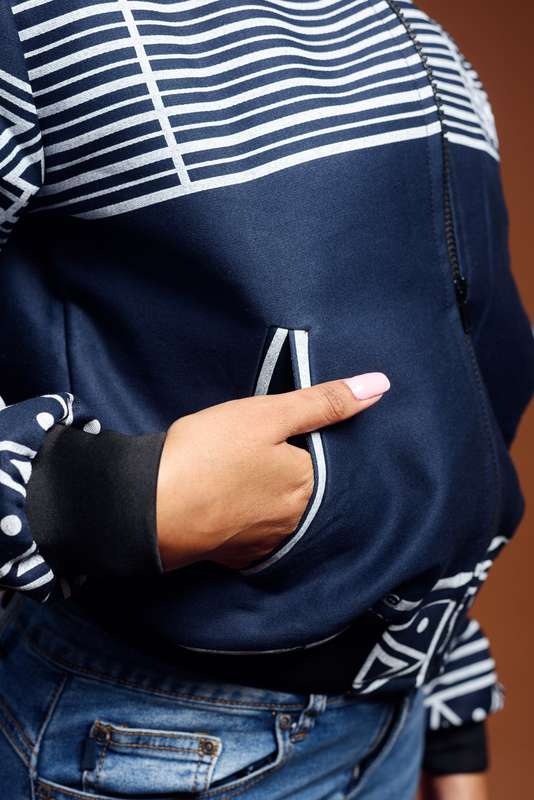 Ladies - KwaNtu Summer Bomber Jacket  (NV02)