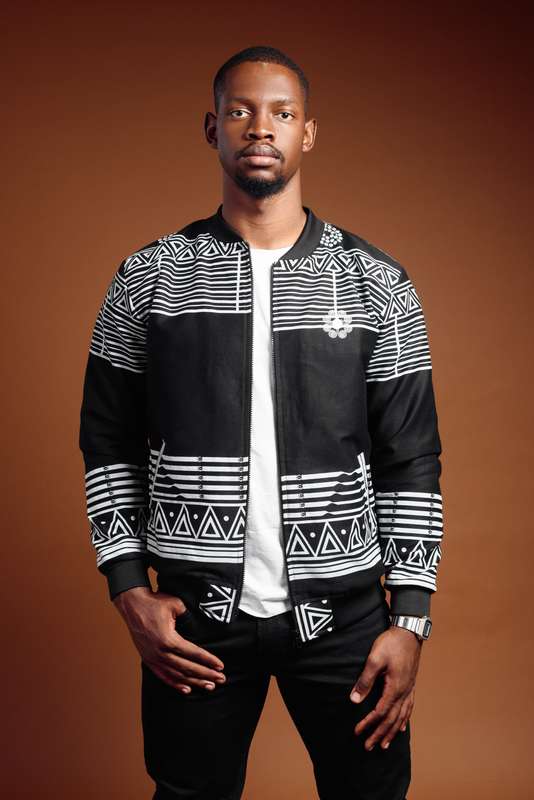 Mens - KwaNtu Summer Bomber Jacket (BLO2)
