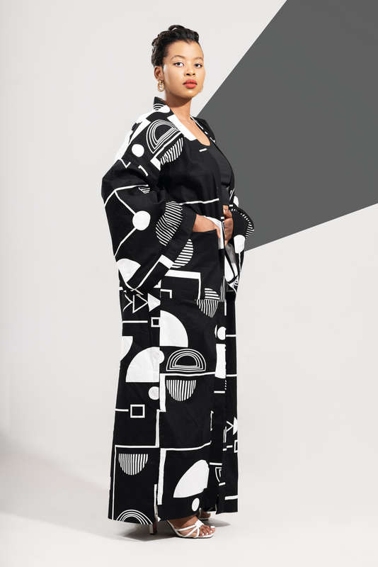 Women's Amina Kimono (Kumkanikazi)