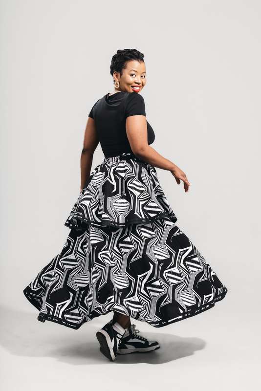 Women's Izwe Lethu Dress short (Kumkanikazi)