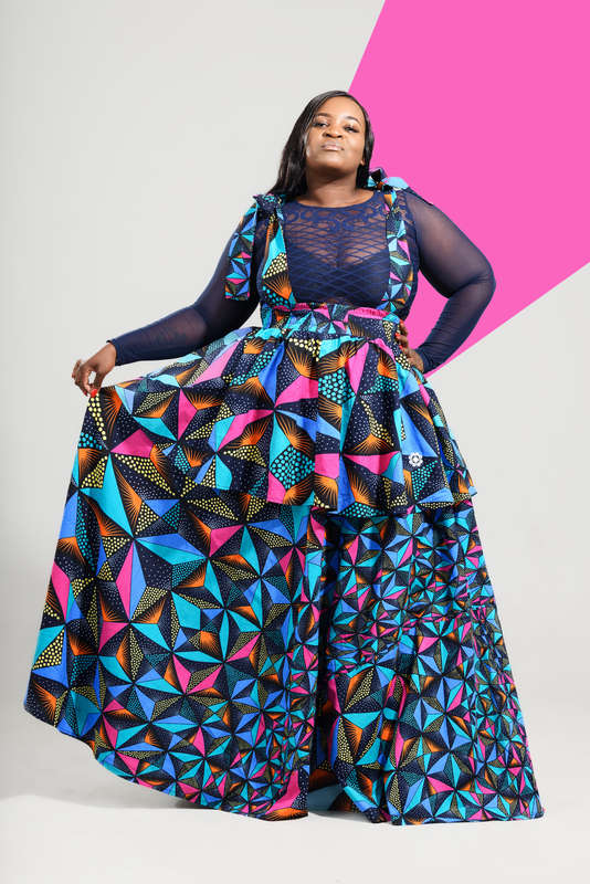 Women's The Nefertiti Dress Long (Kumkanikazi)