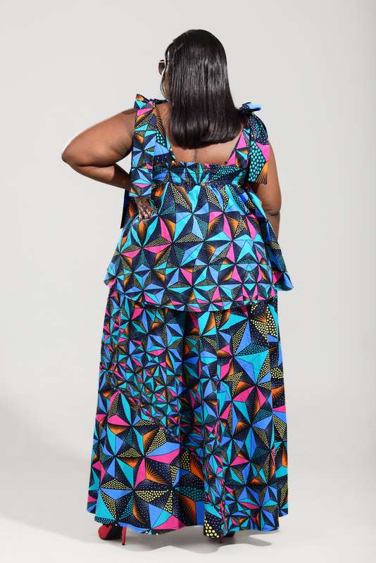 Women's The Nefertiti Dress Long (Kumkanikazi)