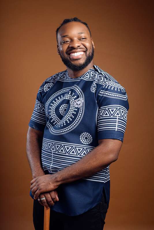 Men's KwaNtuShirt -  Navy