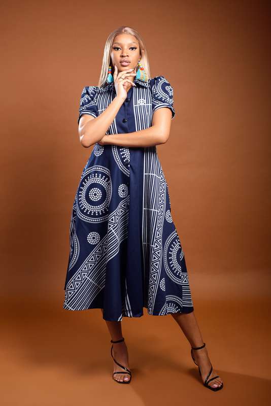 Kwantu - Maxi Shirt Dress (NV01)