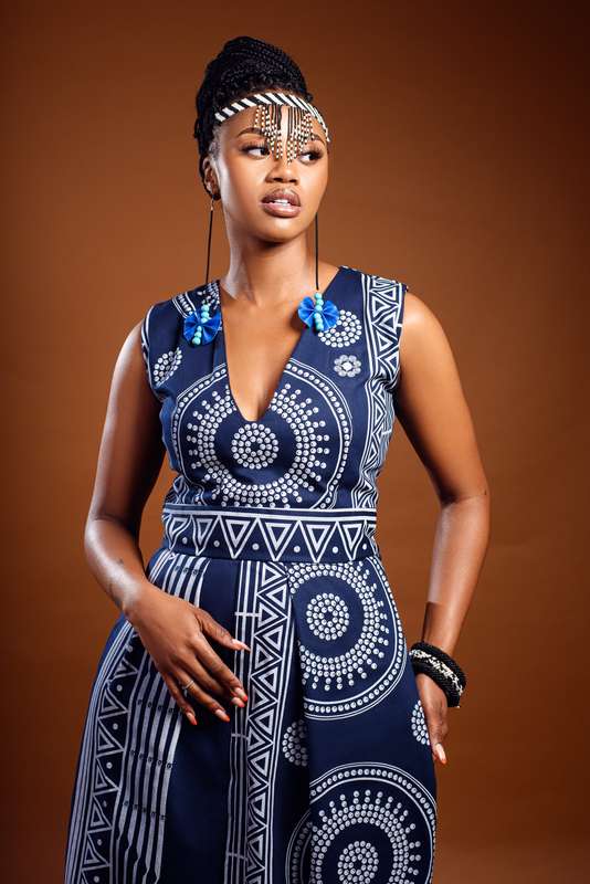 Ladies - KwaNtu Sleeveless Maxi Dress (NV01)