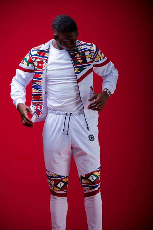 Men's Mehluli Tracksuit Set - White